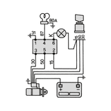 COBO - Vorglührelais 12 V 80 A 1006105