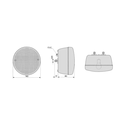 COBO Schlussleuchte L + R - 1009373 - 1 - Stück Cobo