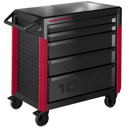 PRO LINE Werkstattwagen PT1000 5 Schubladen, leer 101.515.000 - Hischier Auto AG