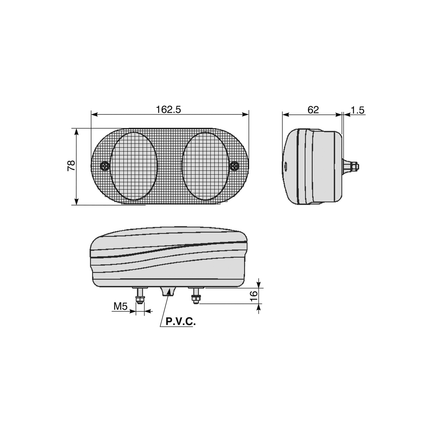 COBO Front-Blink-Positionsleuchte links 1010890