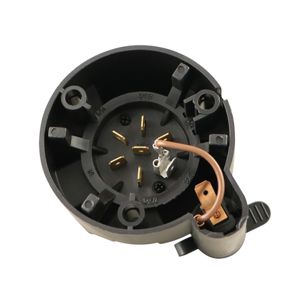 Anhängersteckdose 7-pol. mit Zusatzsteckdose