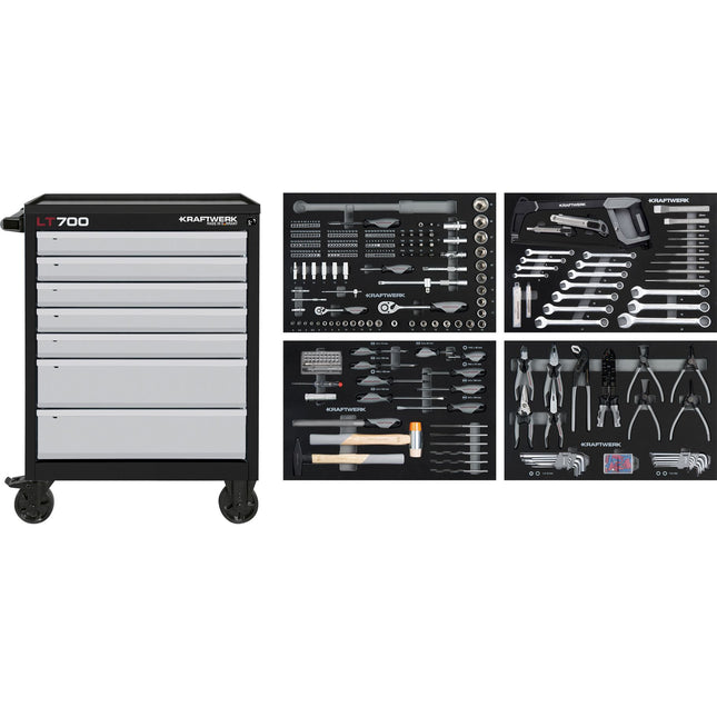 LT LINE Werkstattwagen LT 700, 7 Schubladen, 337-tlg. 102.107.203 - Hischier Auto AG