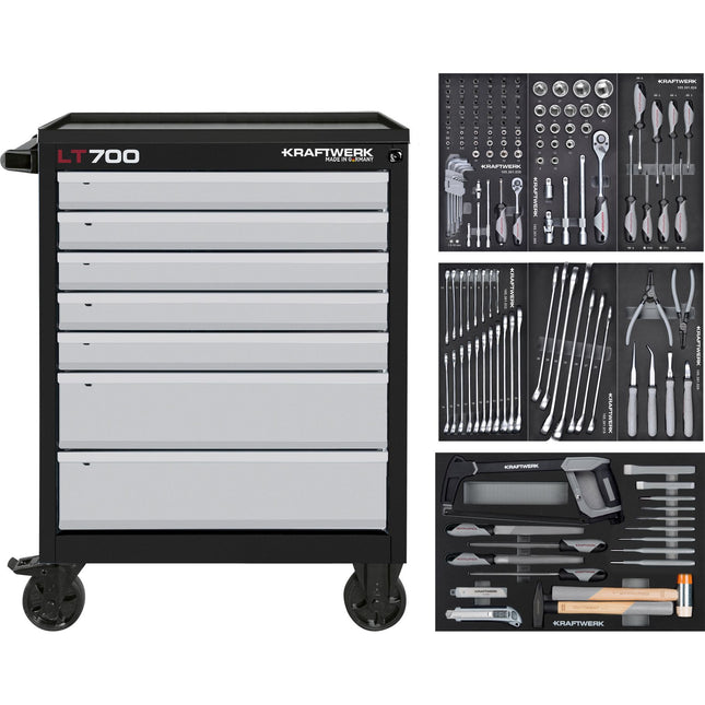 LT LINE Werkstattwagen LT700, 7 Schubladen, 155-tlg. 102.107.205 - Hischier Auto AG