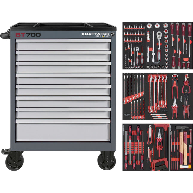 Werkstattwagen BT700 8 Schubladen 143-tlg. 102.118.101 - Hischier Auto AG