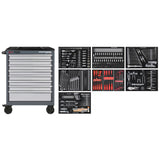 BT700 Werkstattwagen, 8 Schubladen, BASIC+PB, 360-tlg. 102.118.106