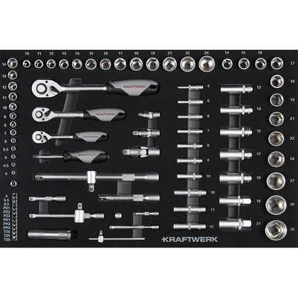 BT700 Werkstattwagen, 8 Schubladen, BASIC+PB, 360-tlg. 102.118.106 - Hischier Auto AG
