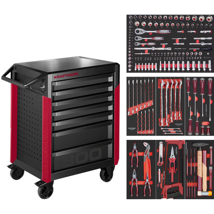 PRO LINE Werkstattwagen PT800 7 Schubladen 189-tlg. 102.417.005 - Hischier Auto AG