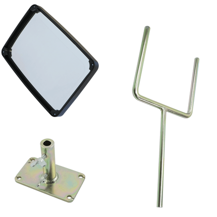 Frontgerätespiegel Set für die horizontale Montage 102544HO/SET - Hischier Auto AG