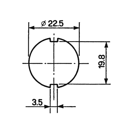 COBO - Lichtzündschalter 0-1-2-3 (23.101)