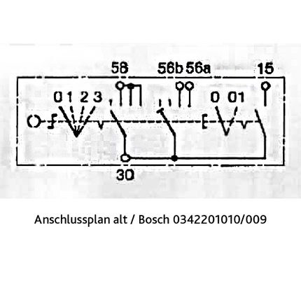 COBO - Lichtzündschalter 0-1-2-3 (23.101)