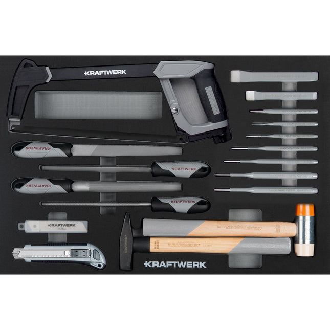 Schlagwerkzeug-/Schneidwerkzeug-/Feilen-Einlagen 27-tlg. 105.102.016 - Hischier Auto AG