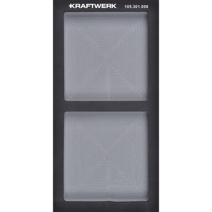 BASIC LINE EVA leere Einlage 20x40 cm, 2 Fächer 105.301.008 - Hischier Auto AG