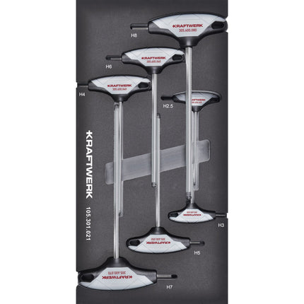 T-Griff Innensechskant Kugelkopf 7-tlg. 20x40 Einlage 105.301.021 - Hischier Auto AG