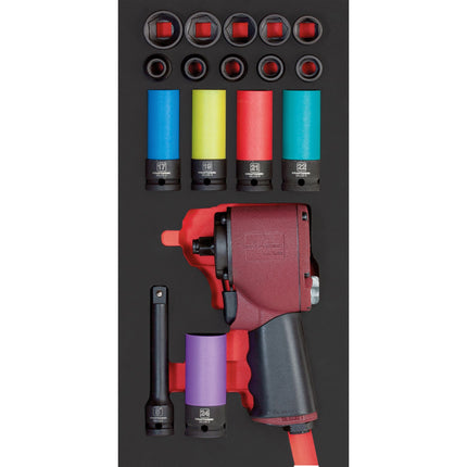 Schlagschrauber-Satz 1/2 17-tlg. 20x40 Einlage 105.401.027 - Hischier Auto AG