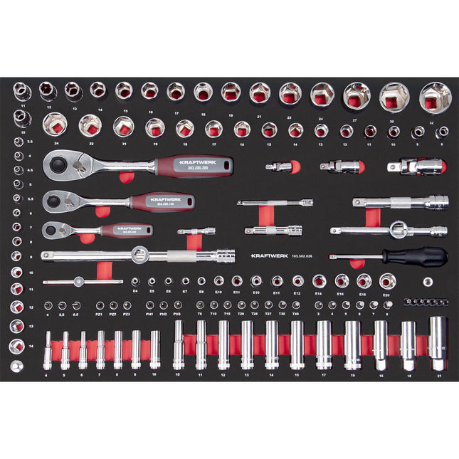 PRO LINE EVA Einlage 1/4+3/8+1/2 60x40 125-tlg. 105.502.026 - Hischier Auto AG