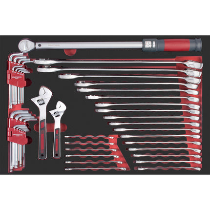 PRO LINE EVA Ring-Maulschlüssel, Drehmoment Satz 60x40 44-tlg. 105.502.028 - Hischier Auto AG