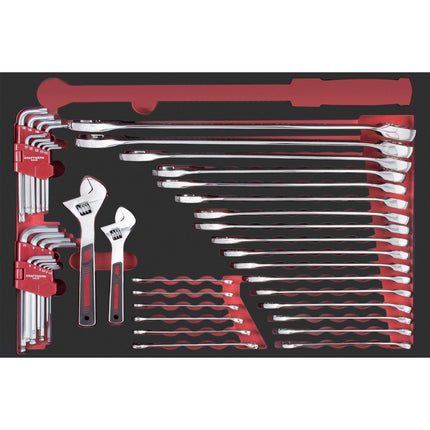 PRO LINE EVA Ring-Maulschlüssel, ohne Drehmoment Satz 60x40 43-tlg. 105.503.028 - Hischier Auto AG