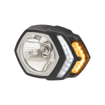 COBO - ORION 2.0 Aufbauscheinwerfer Hybrid - H4 / LED, links, 12 V