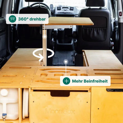 Moonbox Campingbox mit Tisch Van/Bus 119cm Modify Natur Moonbox