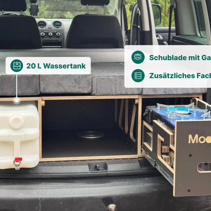 Moonbox Campingbox Minivan 115cm Modify Dunkelgrau Moonbox
