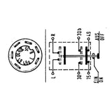 Pneutron Drückerschalter "Gebläse" 110320