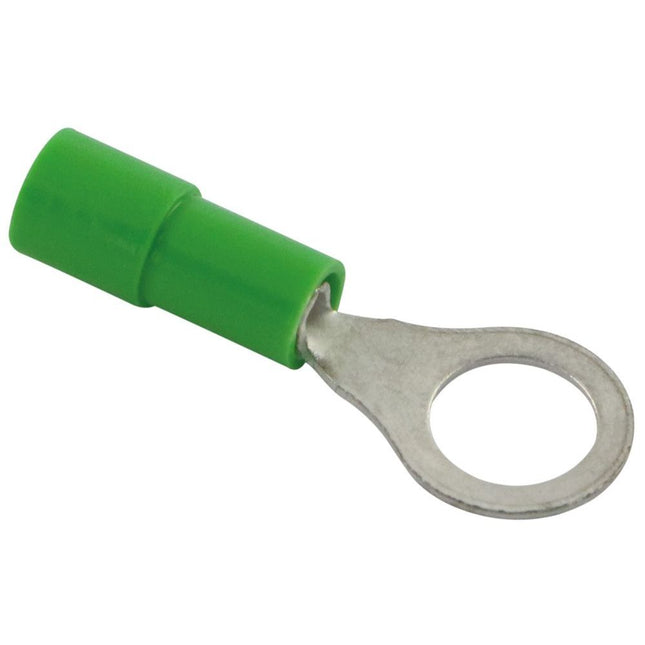 Lochkabelschuhe isoliert M5 grün 110505 - Hischier Auto AG