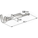 Stiftkontakt Delphi Metri-Pack 280, 2.0-3.0mm² 1104500