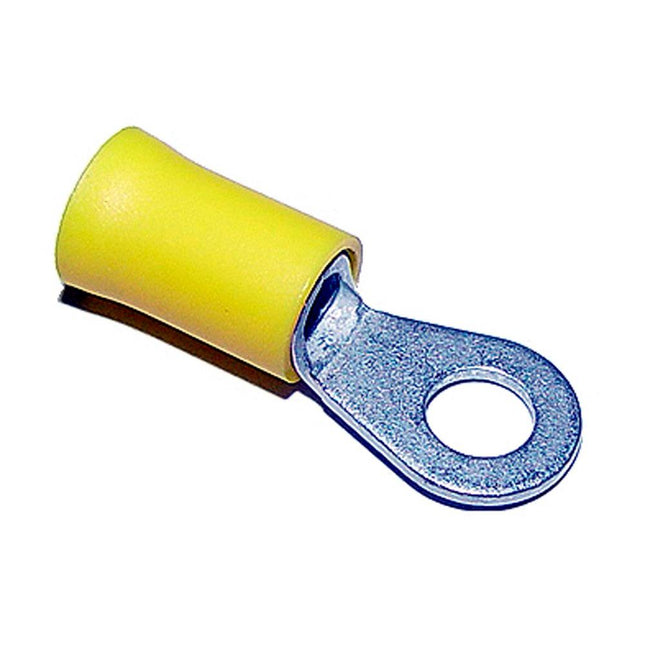 Lochkabelschuhe isoliert M5 gelb