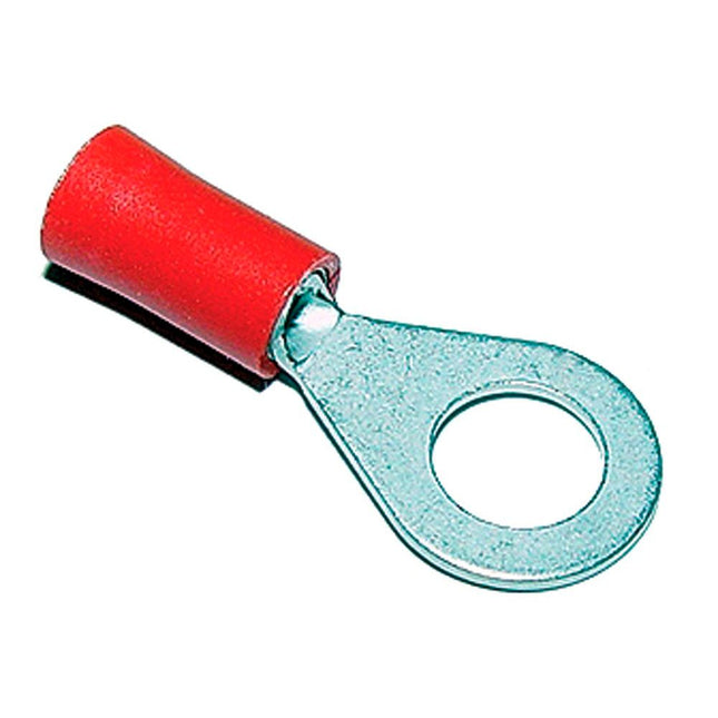 Lochkabelschuhe isoliert M6 rot 110615 - Hischier Auto AG