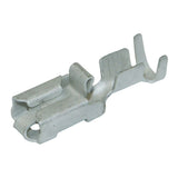 Flachsteckhülsen 6.3mm, abziehsicher mit Feder 1107010