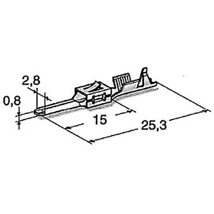 Kabelschuhe für VW/BMW/Ford 0.5 - 1.0