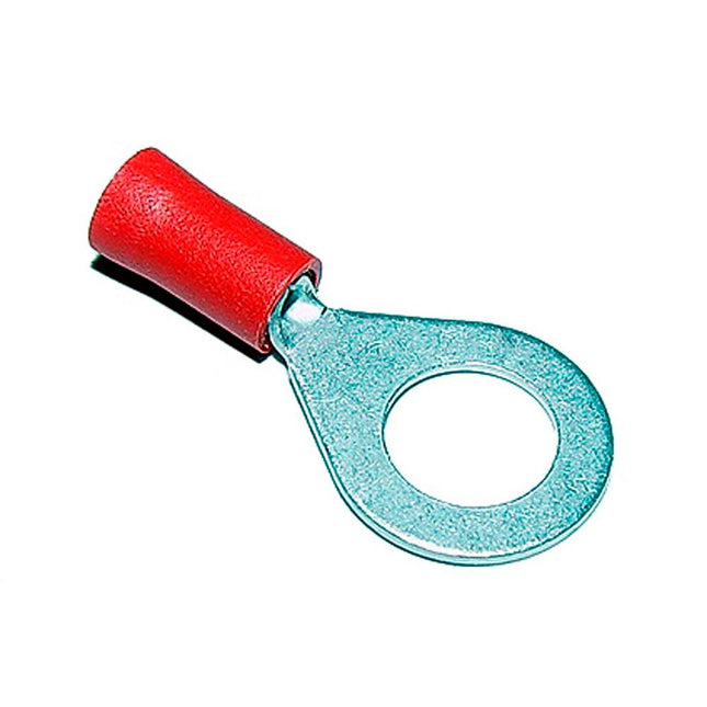 Lochkabelschuhe isoliert M8 rot 110815 - Hischier Auto AG