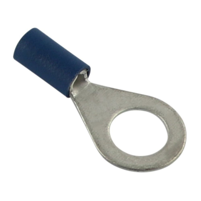 Lochkabelschuhe isoliert M8 blau 110825 - Hischier Auto AG