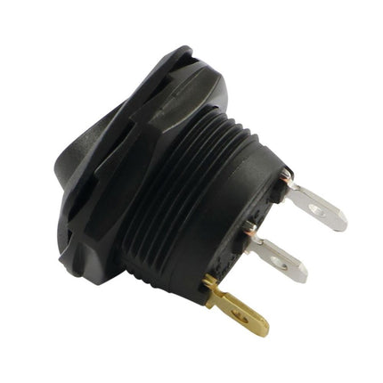 Schalter mit LED grün Ein-Aus 12/24 V