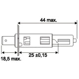 1 Jahn Glühlampe H1 12V.55W (1003) SB1111