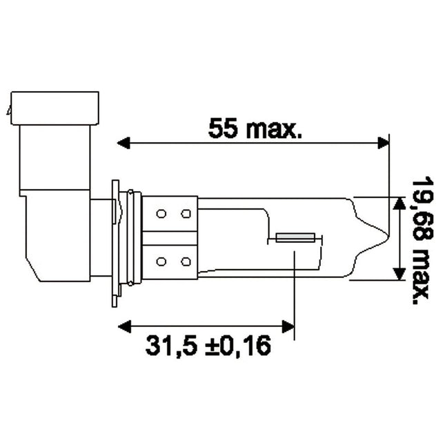 Jahn Glühlampe HB3 12V 60W +120% more Light - 15177 - 1 - Stück Jahn