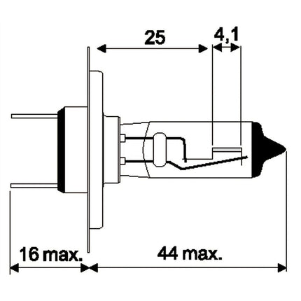 Jahn Glühlampe H7 12V 55W *Longlife* - 1116 - 1 - Stück Jahn