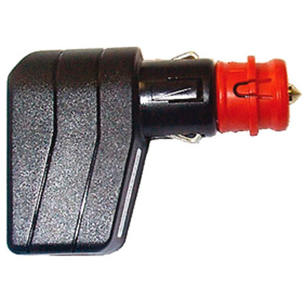 Winkelstecker mit LED und 7.5A Sicherung