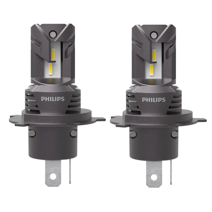 PHILIPS - 2 x LED-Lampe H4/H19 12 V weiss 1’500 lm 11342U2500CX
