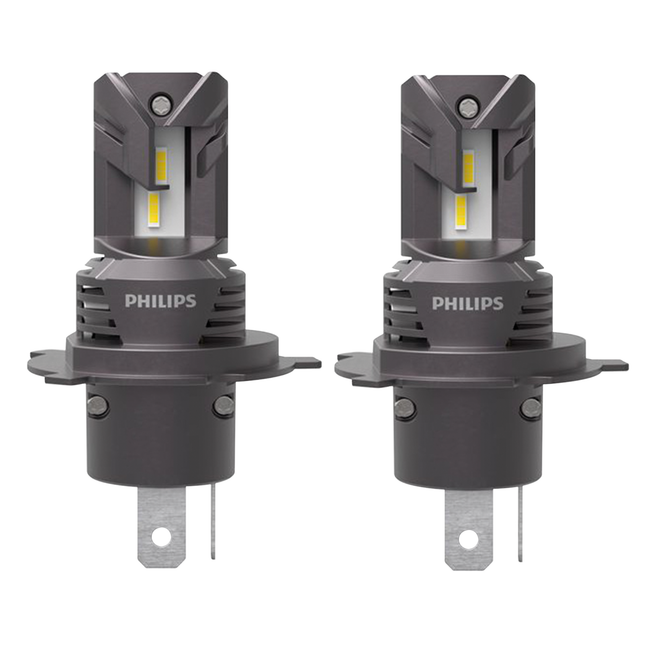 PHILIPS - 2 x LED-Lampe H4/H19 12 V weiss 1’500 lm 11342U2500CX