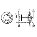 Pneutron Drückersch. "Scheibenwischer" 114010