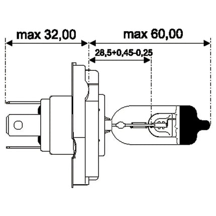 Jahn Glühlampe H5 24V 100/70W - 1 - Stück Jahn