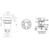 Pneutron Drückerschalter "Scheinwerfer Top" 116508