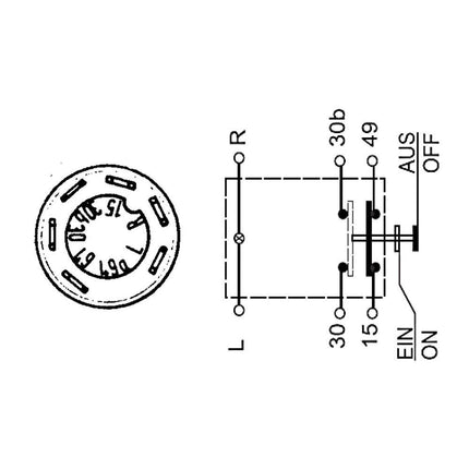 Pneutron Drückerschalter "Allrad" 117508 - Hischier Auto AG