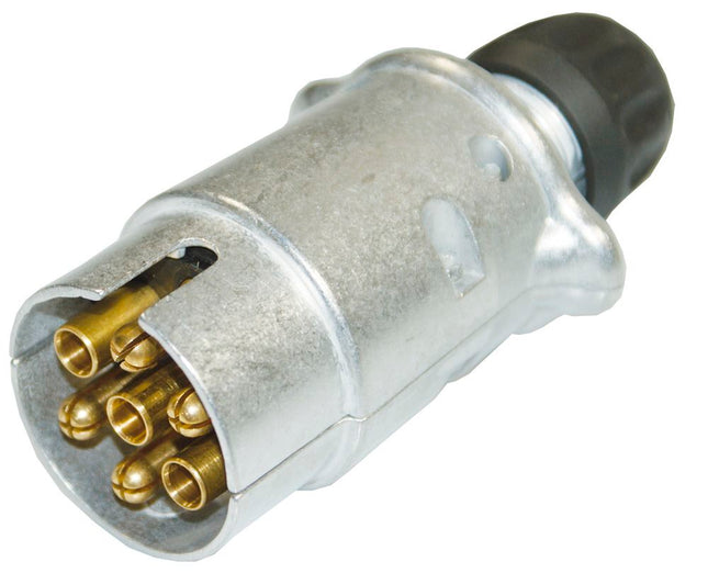 Anhänger-Stecker 7pol. Steckanschl. (5177)