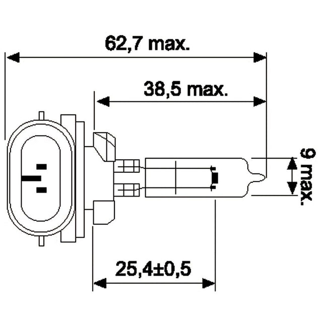Jahn Glühlampe 24V 50W GE886 - 1176/24 - 1 - Stück Jahn
