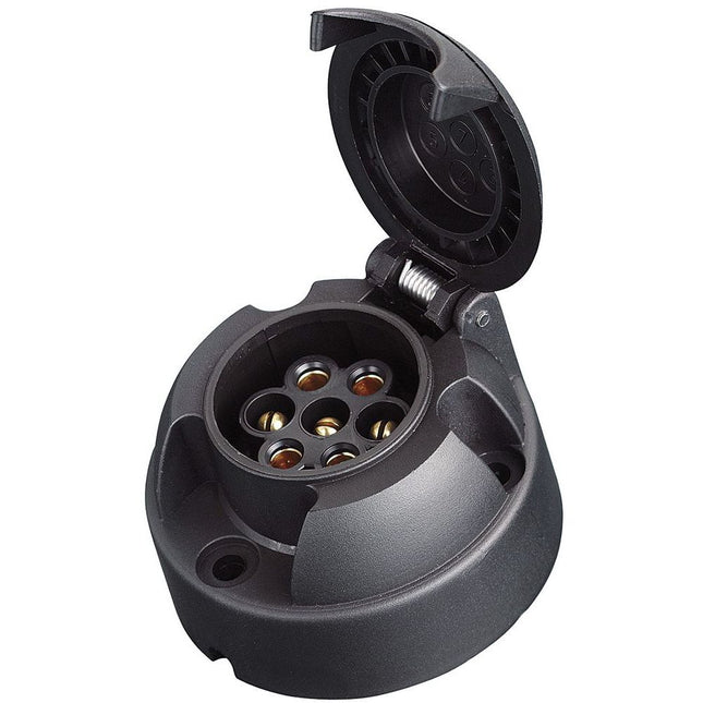 Anhängersteckdose 7-pol Kunststoff