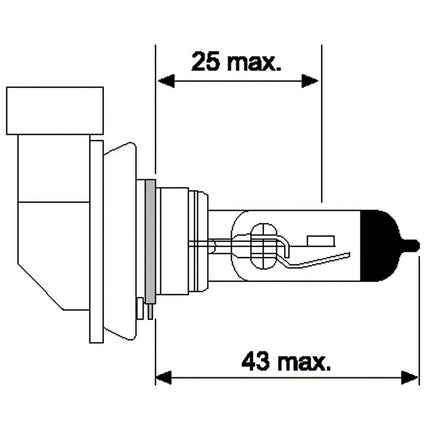 Philips Glühlampe H8 12V 35W - 1 - Stück Philips
