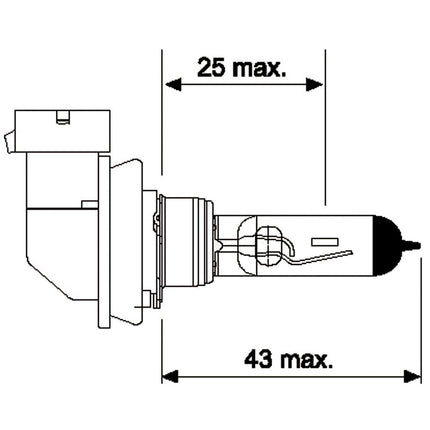 Philips Glühlampe H11 24V 70W MasterDuty - 24362MD - 1 - Stück Philips