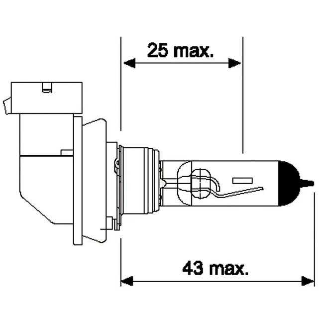 Jahn Glühlampe 12V 55W HIR2 Standard - HIR29012 - 1 - Stück Jahn